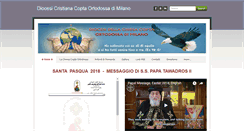 Desktop Screenshot of diocesicoptamilano.com