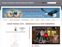 Tablet Screenshot of diocesicoptamilano.com